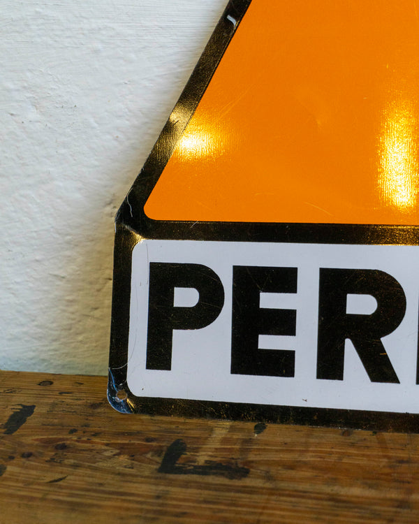 Insegna “Pericolo” - 1980