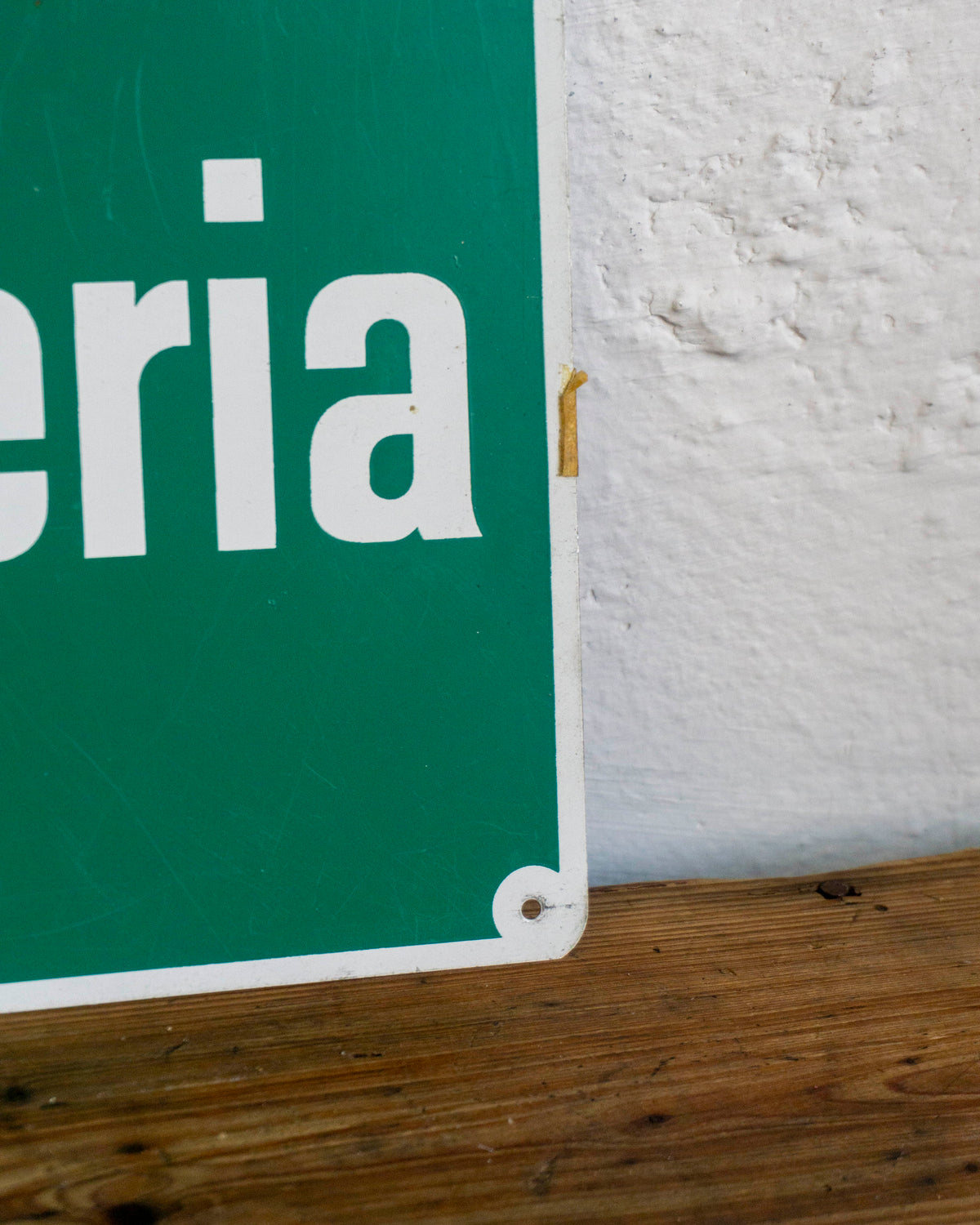 Insegna “Portineria” - 1980