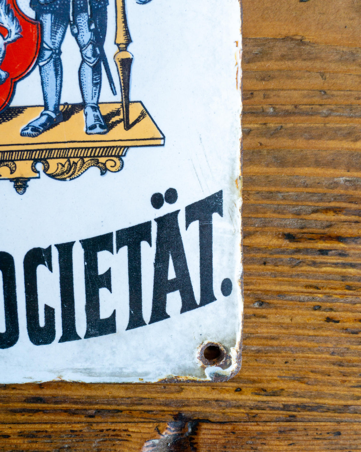 Insegna smaltata Provinzial Feuer-Sozietät – Westfalen