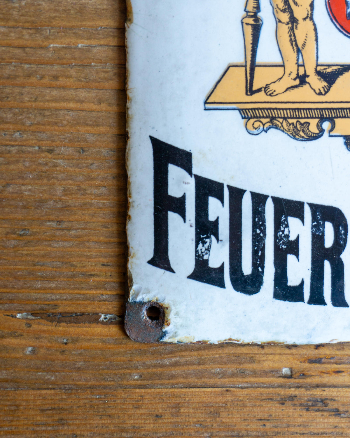 Insegna smaltata Provinzial Feuer-Sozietät – Westfalen