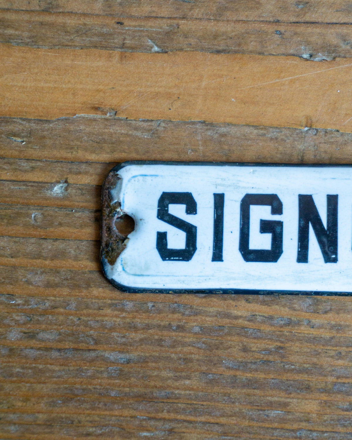 Insegne smaltate “Signori / Signore” anni ’40 - Italia