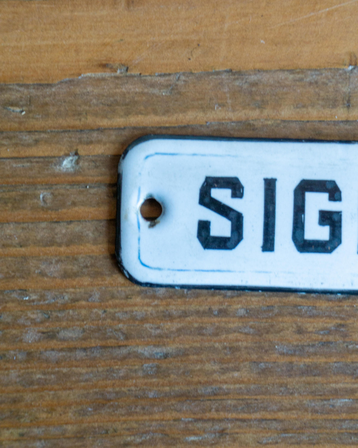 Insegne smaltate “Signori / Signore” anni ’40 - Italia