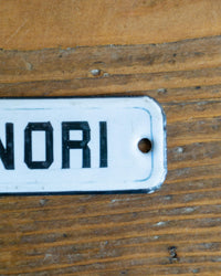 Insegne smaltate “Signori / Signore” anni ’40 - Italia