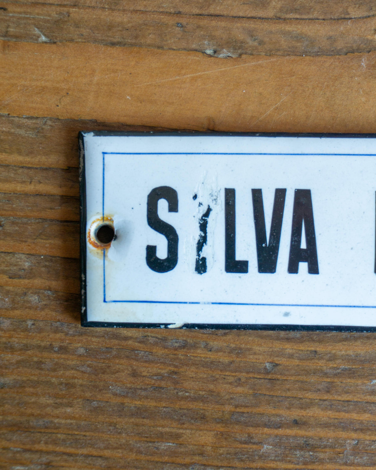 Insegna smaltata “Silvia Biffi” anni ’50-’60 - Italia