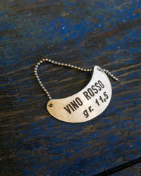 Cartellino vintage “Vino Rosso gr. 11,5”