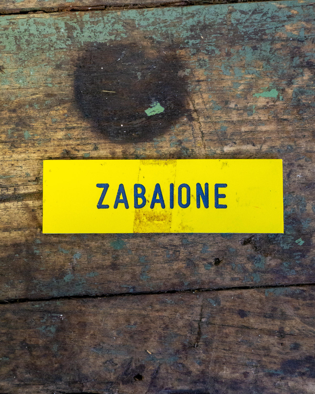 Targettina gelati “Zabaione” – Anni ’80