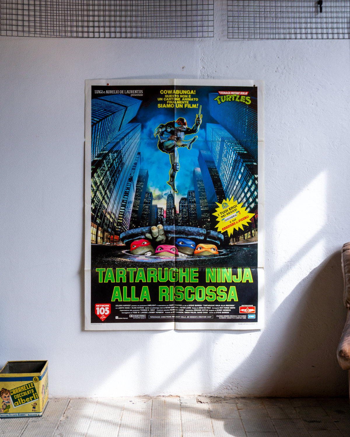 Manifesto Tartarughe Ninja Alla Riscossa