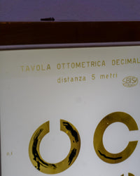 Tavola Ottometrica – Anni 60