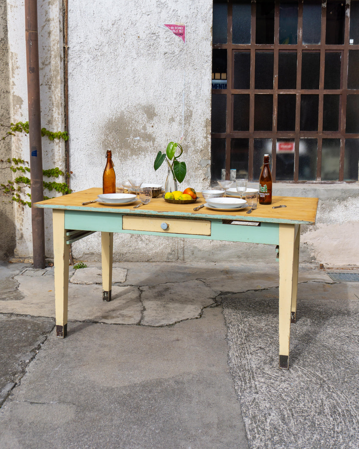 Tavolo da cucina francese - 1950/60