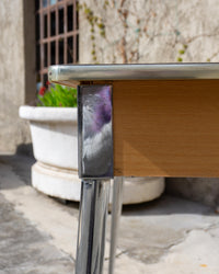 Tavolo in formica turchese - 1970