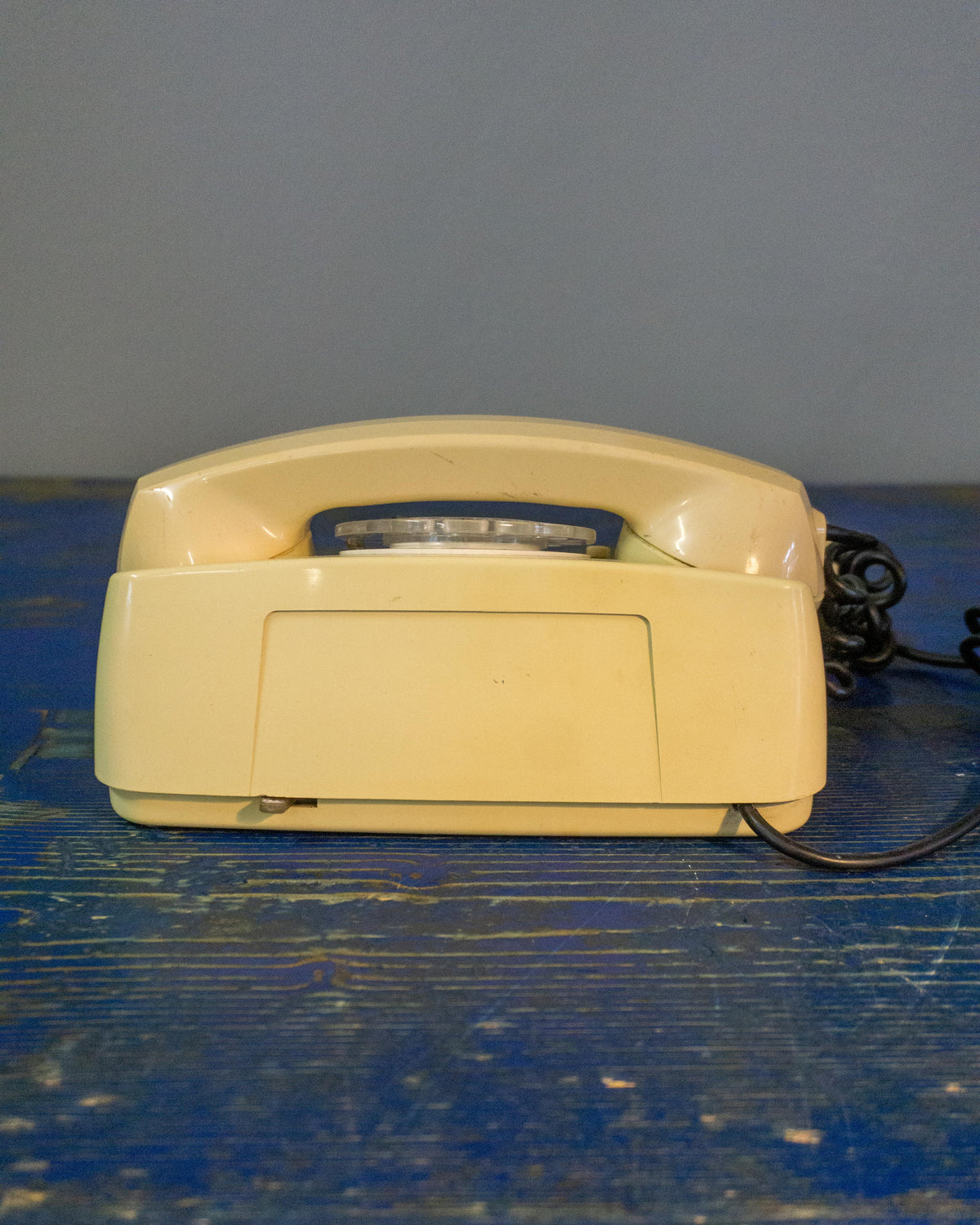 Telefono SIP panna chiaro con rotella – anni ’70
