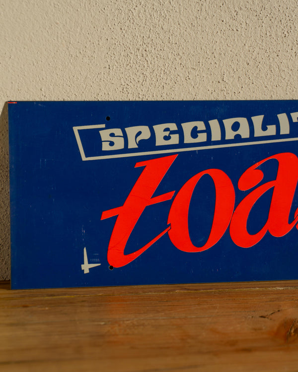 Insegna Specialità toasts 70/80 – Italia