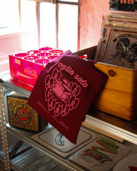 Tote Bag “Voglio Solo Ravanare” - Bordeaux