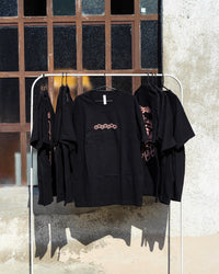 T-Shirt “Voglio Solo Ravanare” - Nera e Rosa