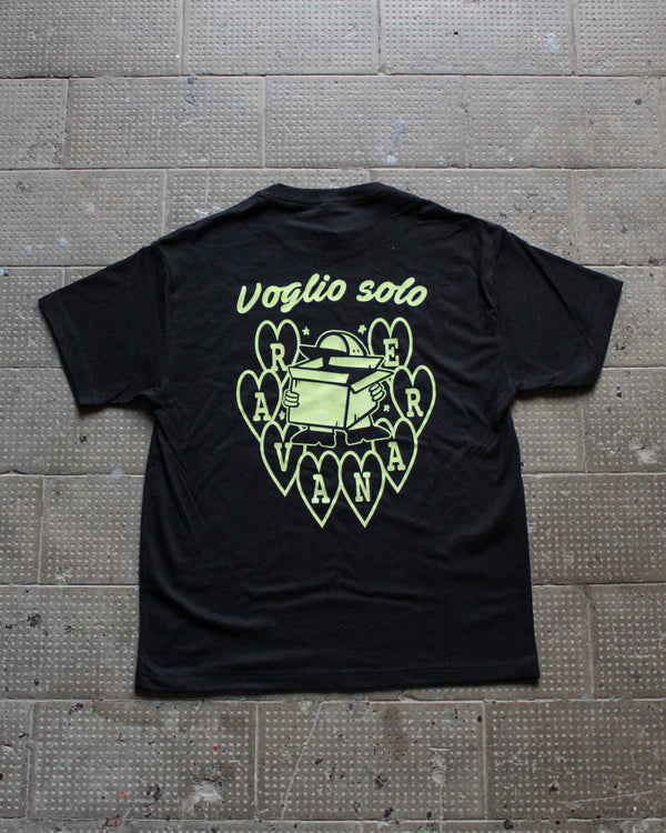 T-Shirt “Voglio Solo Ravanare” - Nera