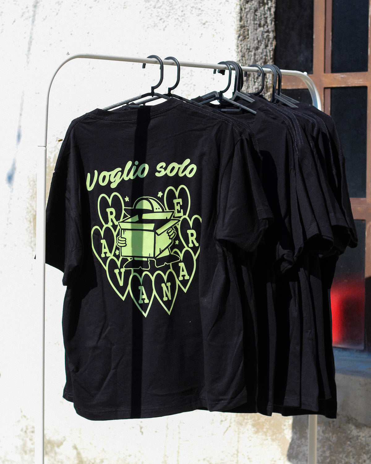 T-Shirt “Voglio Solo Ravanare” - Nera