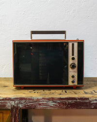 TV Crosley arancione - 1960