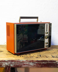 TV Crosley arancione - 1960