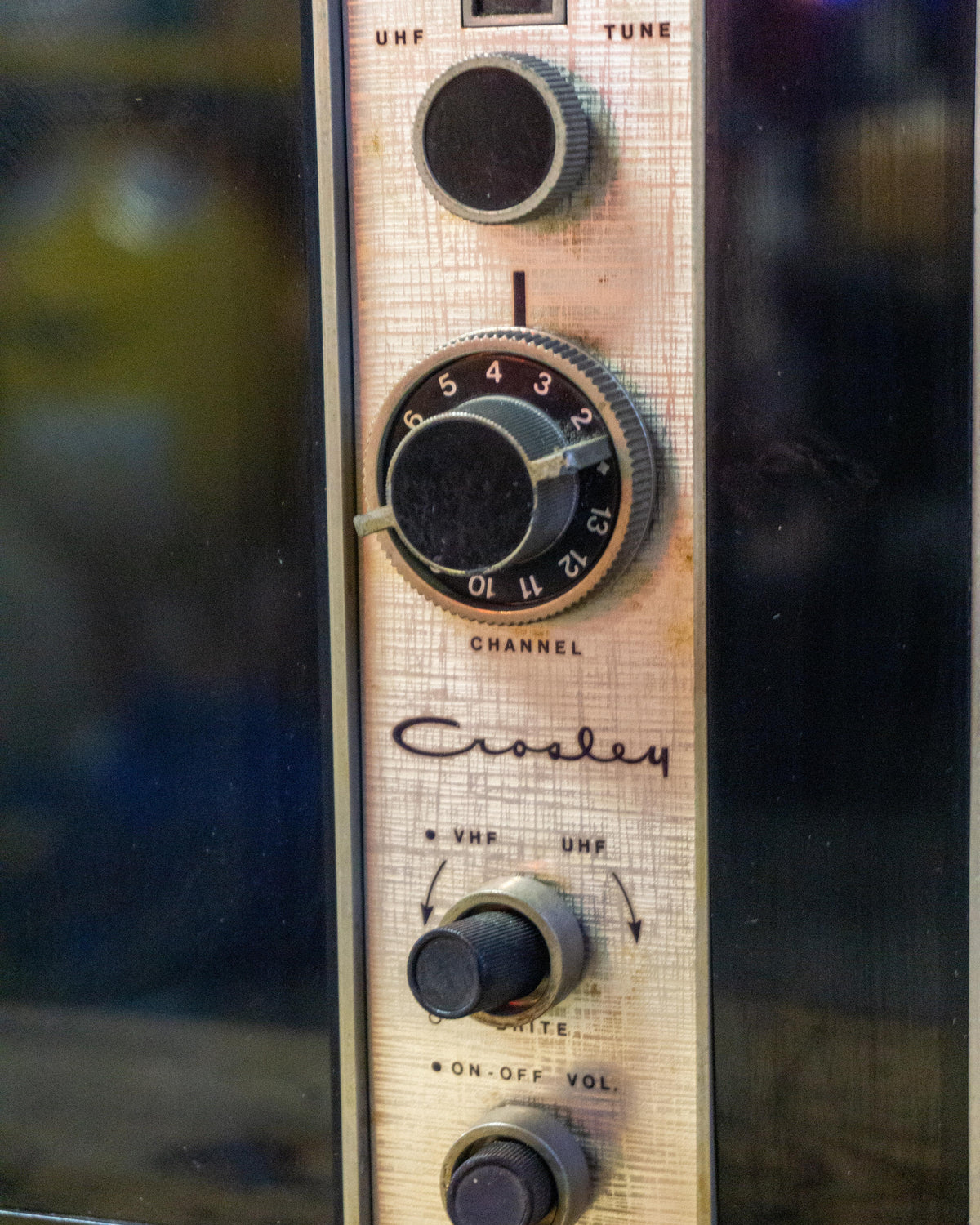 TV Crosley arancione - 1960