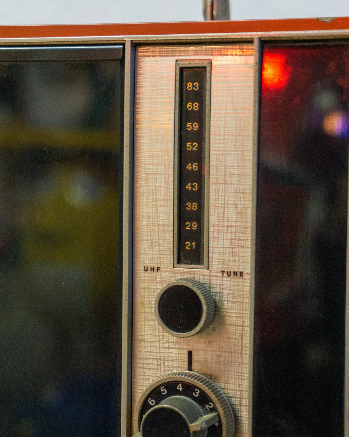 TV Crosley arancione - 1960