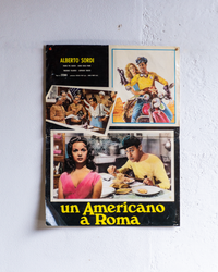 Manifesto Un Americano A Roma