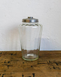 Vaso porta caramelle vetro drogheria - 1960