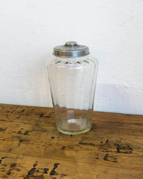 Vaso porta caramelle vetro drogheria - 1960