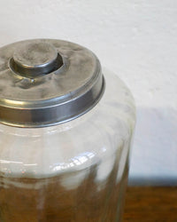 Vaso porta caramelle vetro drogheria - 1960
