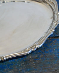 Vassoio ovale vintage in inox – 1970