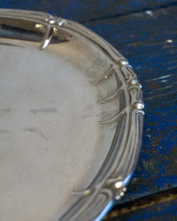 Vassoio ovale vintage in inox – 1970