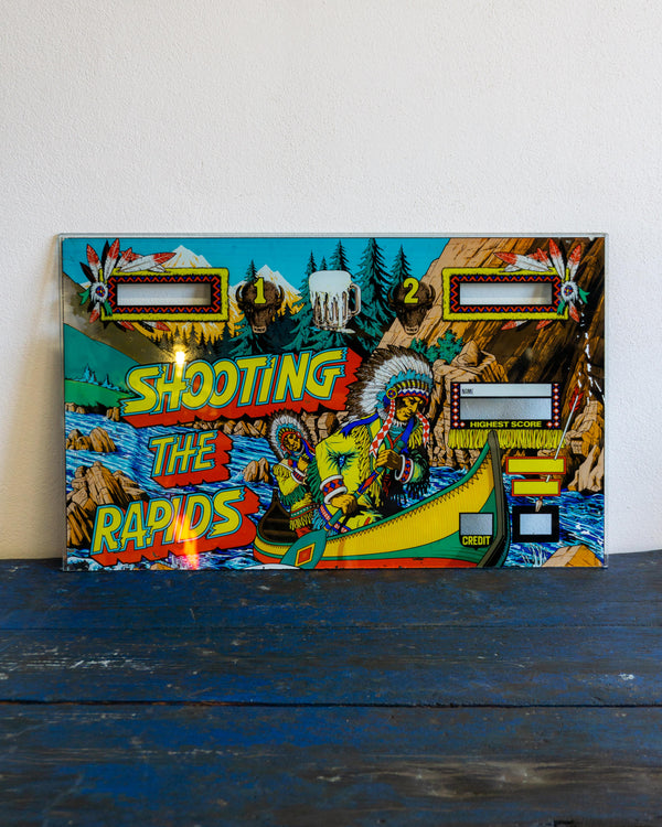Vetro originale flipper vintage – 1980