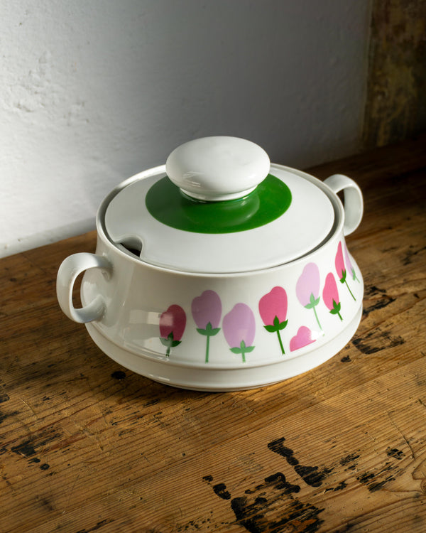 Zuppiera floreale – anni ’70